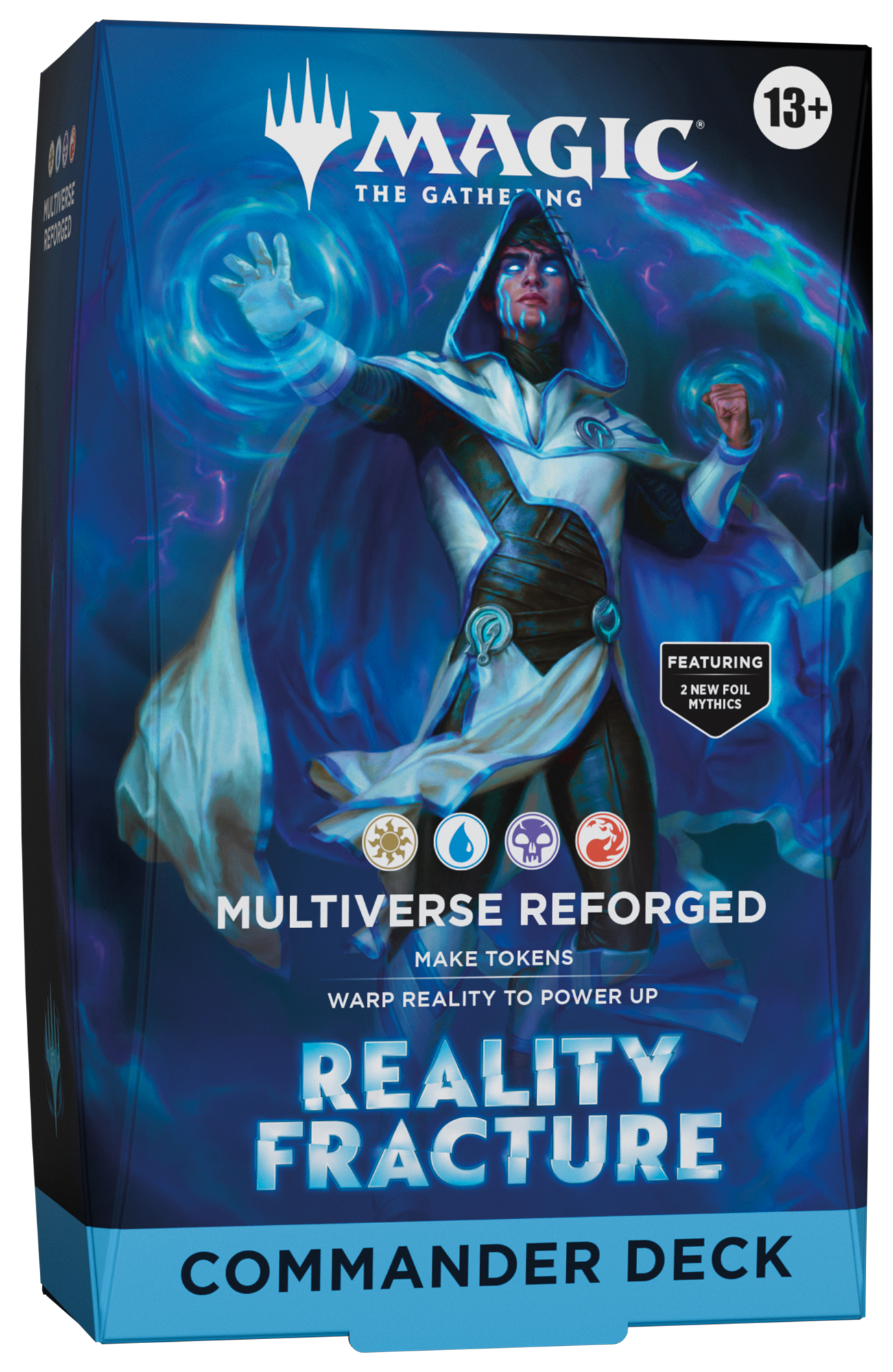 Magic CCG: Reality Fracture Commander Deck Multiverse Reforged Magic: Das Sammelkarten-Spiel, Commander-Deck, Reality Fraktur, Multiverse Reforged, Deckbox