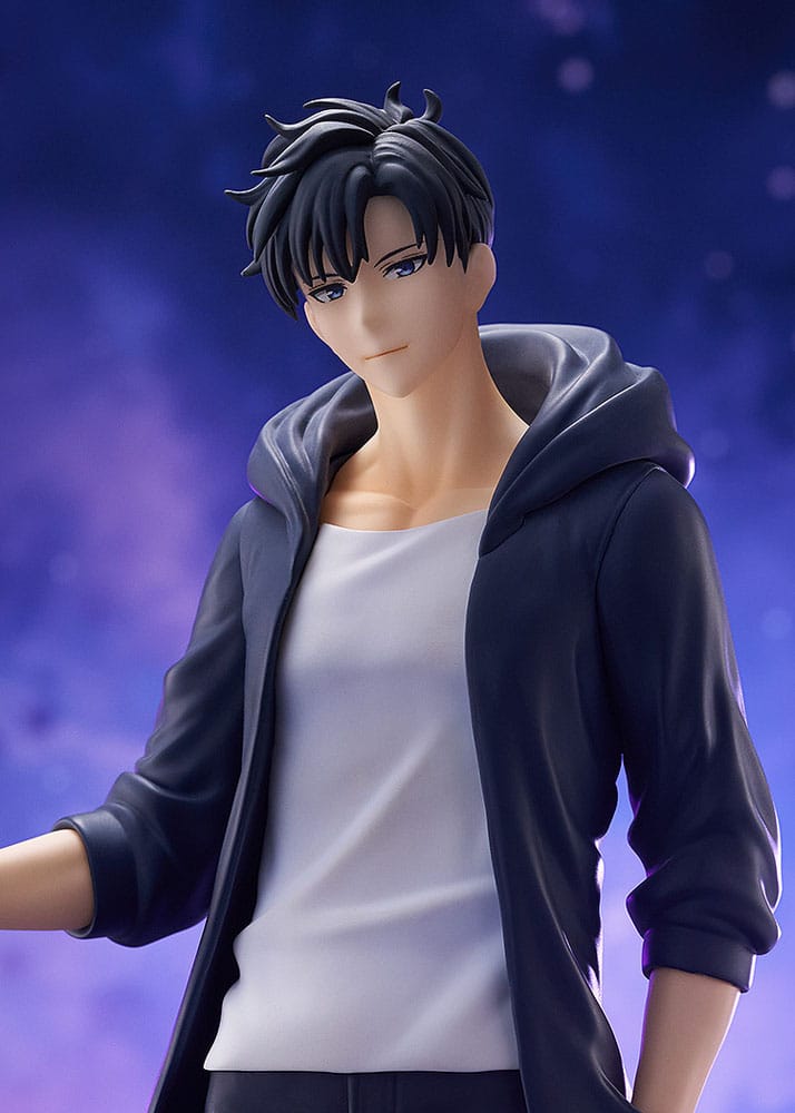 Solo Leveling PVC Statue: Sung Jinwoo Popup Parade L Figur, Actionfigur, Jungenheld, Hoodie, Stofffigur