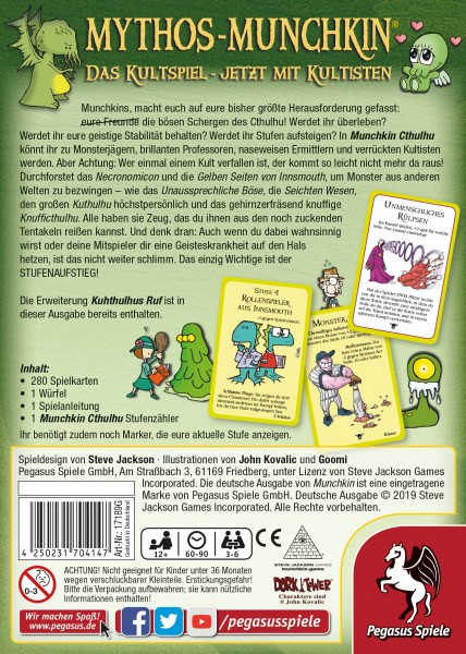 Munchkin Cthulhu 1+2 Munchkin Cthulhu 1+2