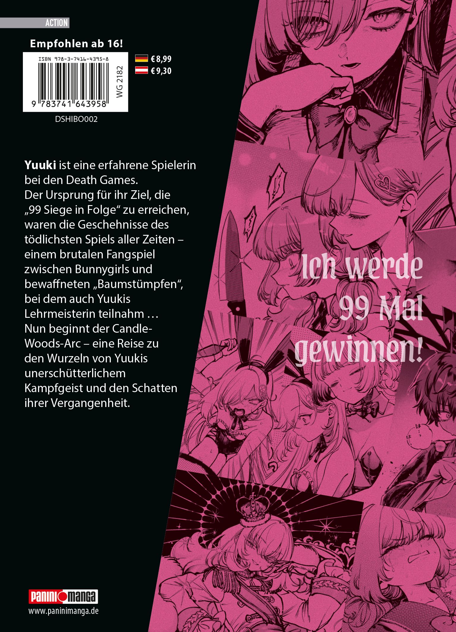 Manga, Comic, Pink Artwork, Charaktere, Titeltext