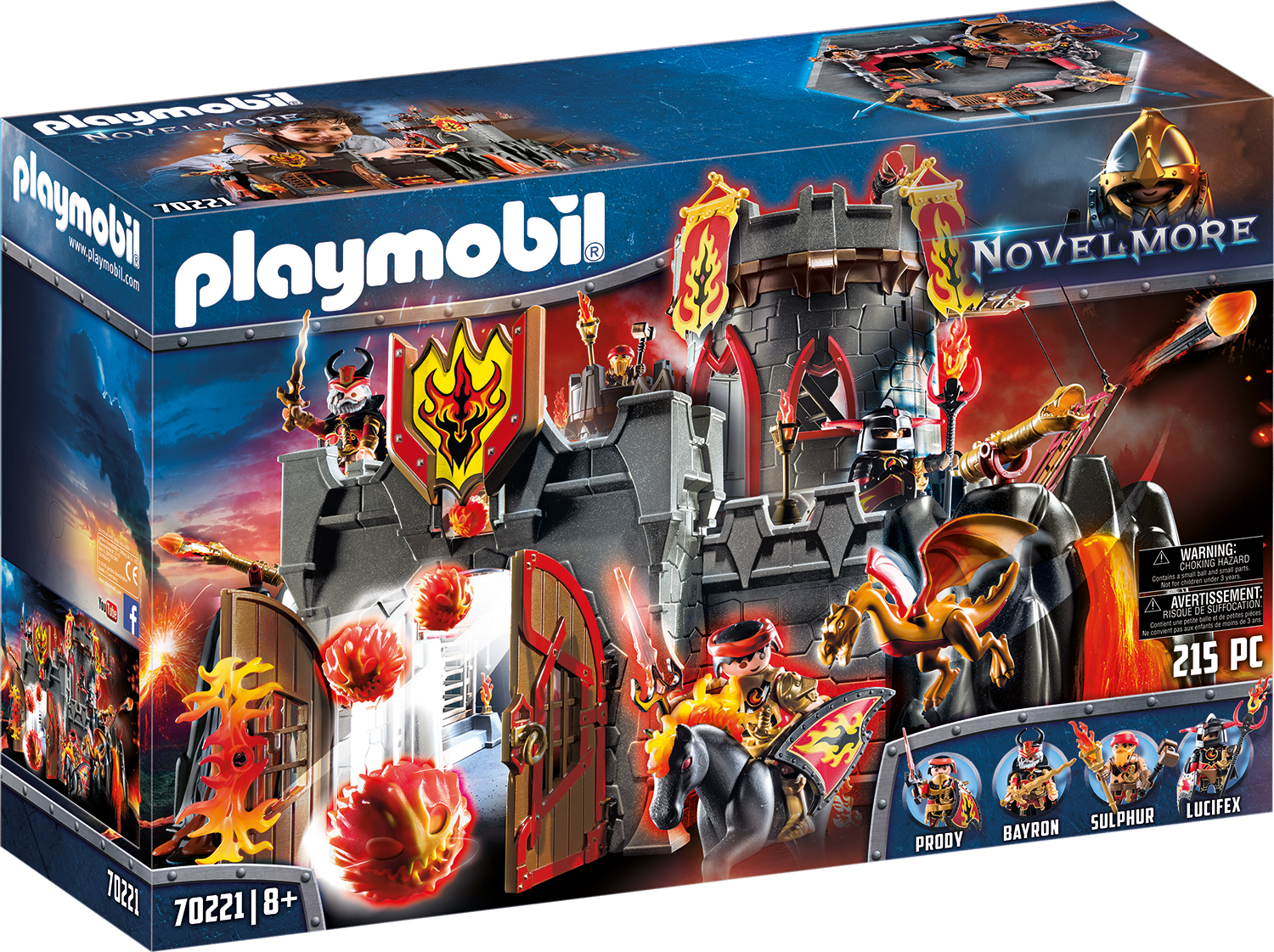 Playmobil: Novelmore - Festung der Burnham Raiders