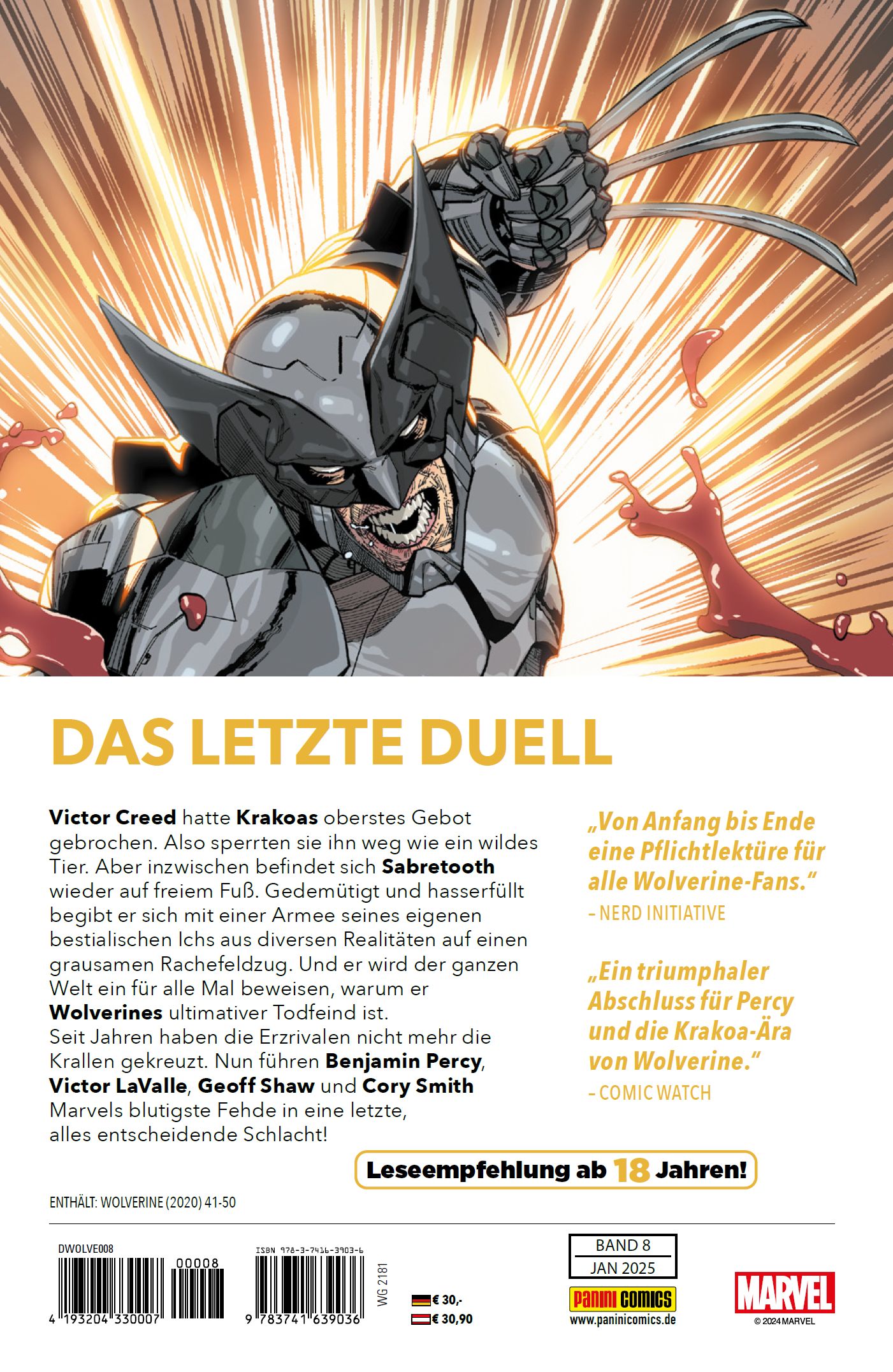 Wolverine: Der Beste Bd.8 - Krieg der Klauen