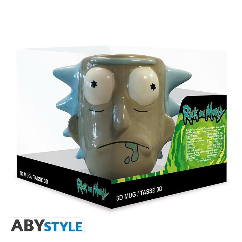 Rick and Morty: Tasse Rick Sanchez 3D Rick and Morty: Tasse Rick Sanchez 3D