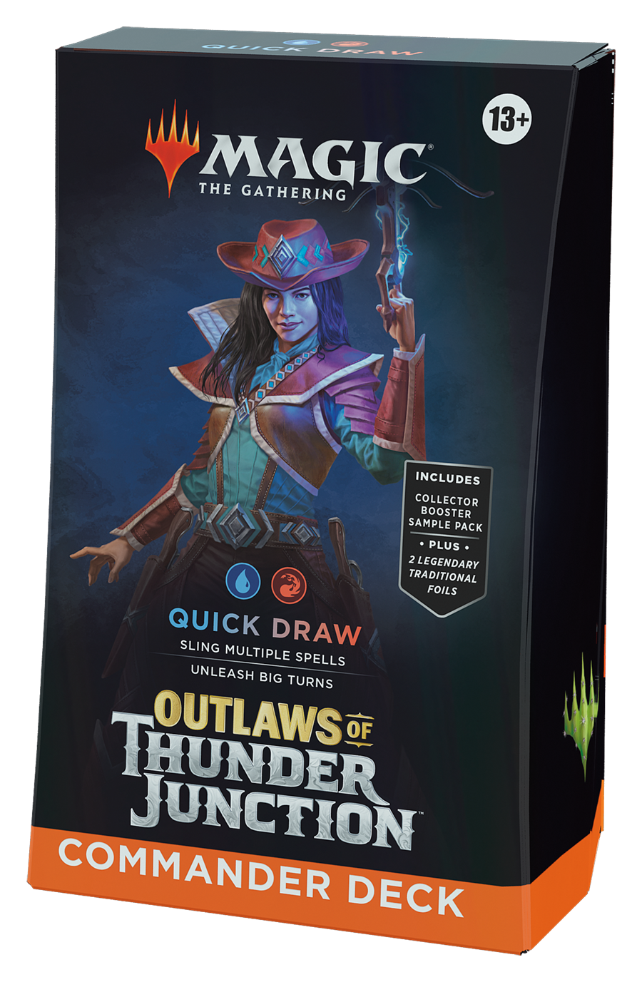 Magic CCG: Outlaws of Thunder Junction Commander Deck "Quick Draw"