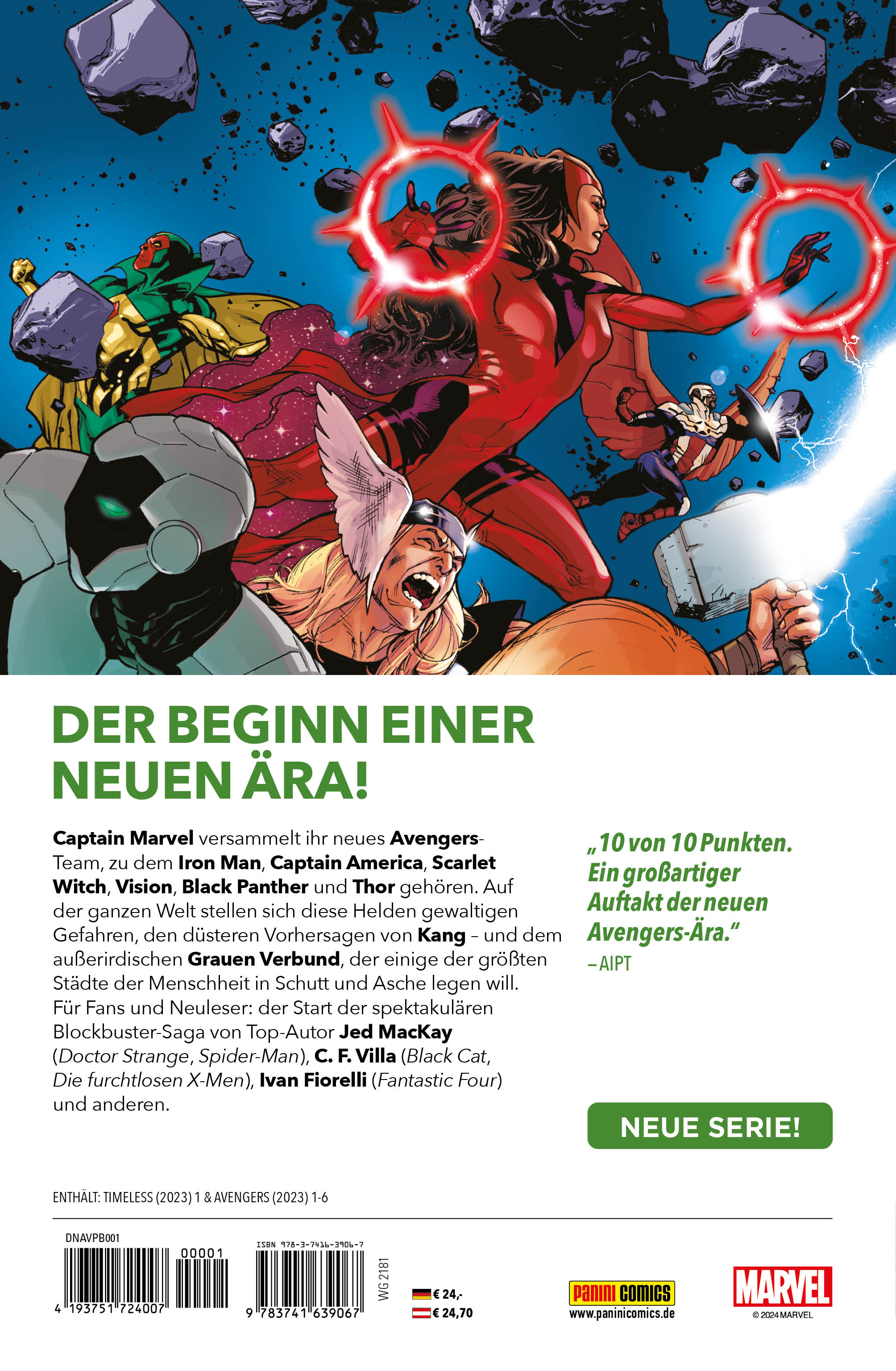Avengers Bd.1: Die unmögliche Stadt (2024)