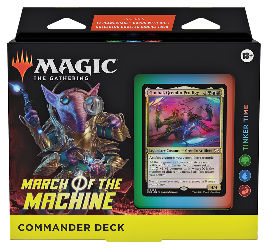 Magic CCG: March of the Machine Commander Set (5 Decks) Magic CCG: March of the Machine Commander Set (5 Decks)
