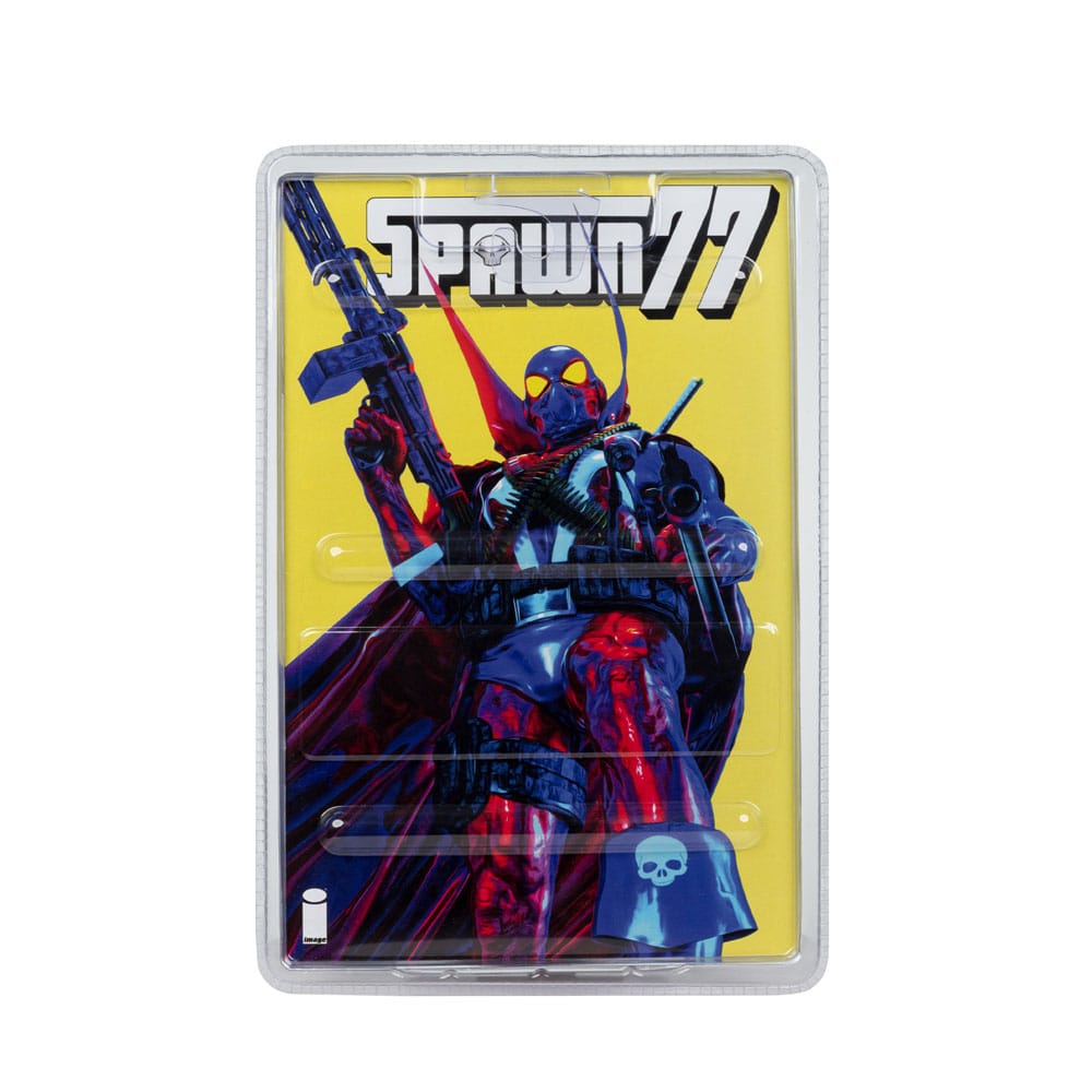 Spawn AF: Spawn Page Punchers Red & Blue Chase Red Platinum Edition 18cm