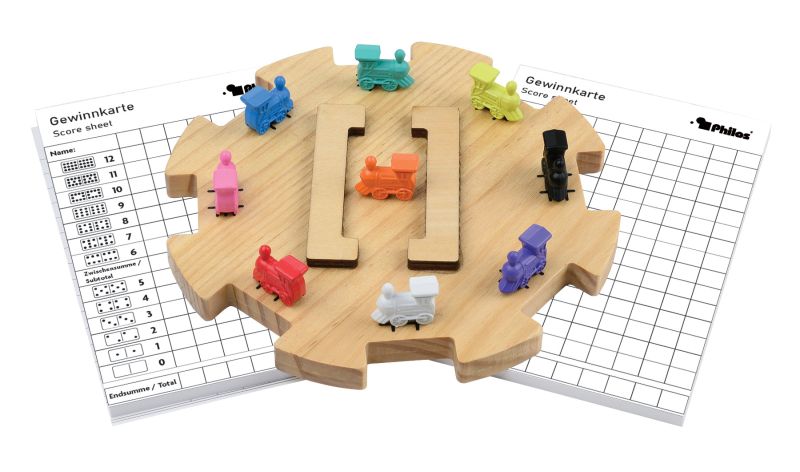 Holzpuzzle, Puzzlespielzeug, Holztrain, Holzspielzeug, Zähblatt