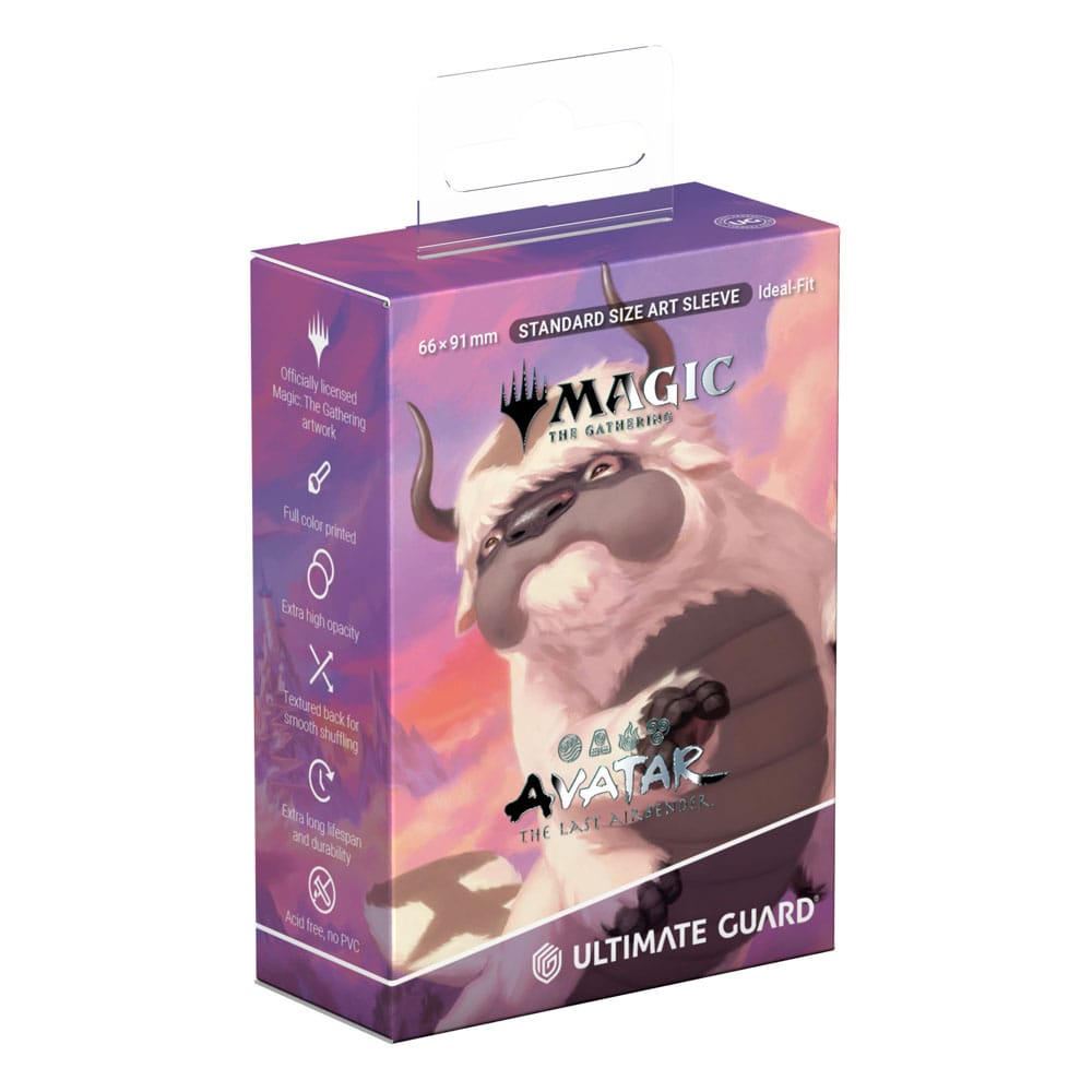 Ultimate Guard: Kartenhüllen Art Sleeves Standard - Avatar: Appa Aang's Companion (100) Kartenspiel, Doppelpack, Avalon, Magic, Ultimate Guard