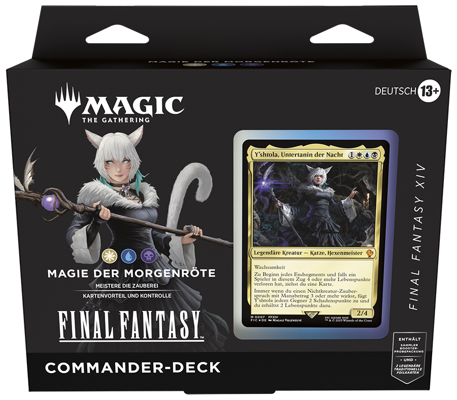 Magic CCG dt.: Final Fantasy Commander Deck "Magie der Morgenröte" Magic CCG dt.: Final Fantasy Commander Deck "Magie der Morgenröte"