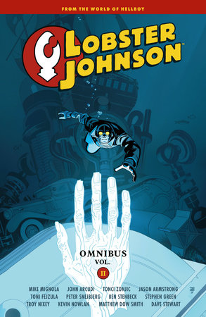 Lobster Johnson Omnibus Vol.2 Tpb comic, graphic novel, Lobster Johnson, cover, illustration