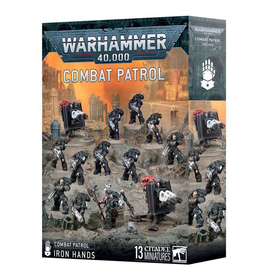 Warhammer 40k: Space Marines - Iron Hands Combat Patrol Warhammer 40k: Space Marines - Iron Hands Combat Patrol