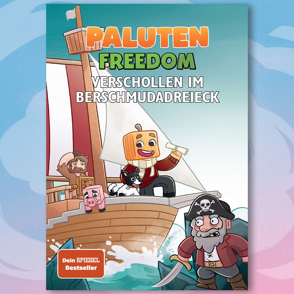 Paluten-Freedom-Schuber 2 (Band 4-6) Piratenboot, Kinderbuch, Sailboat, Käpt'n, Schiff