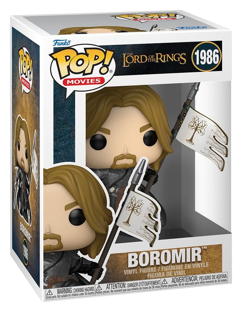 Herr der Ringe, Boromir, Vinylfigur, Funko Pop, 1986