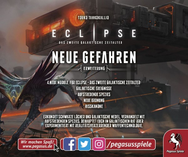 Eclipse 2nd Edition dt. - Neue Gefahren [Erweiterung]