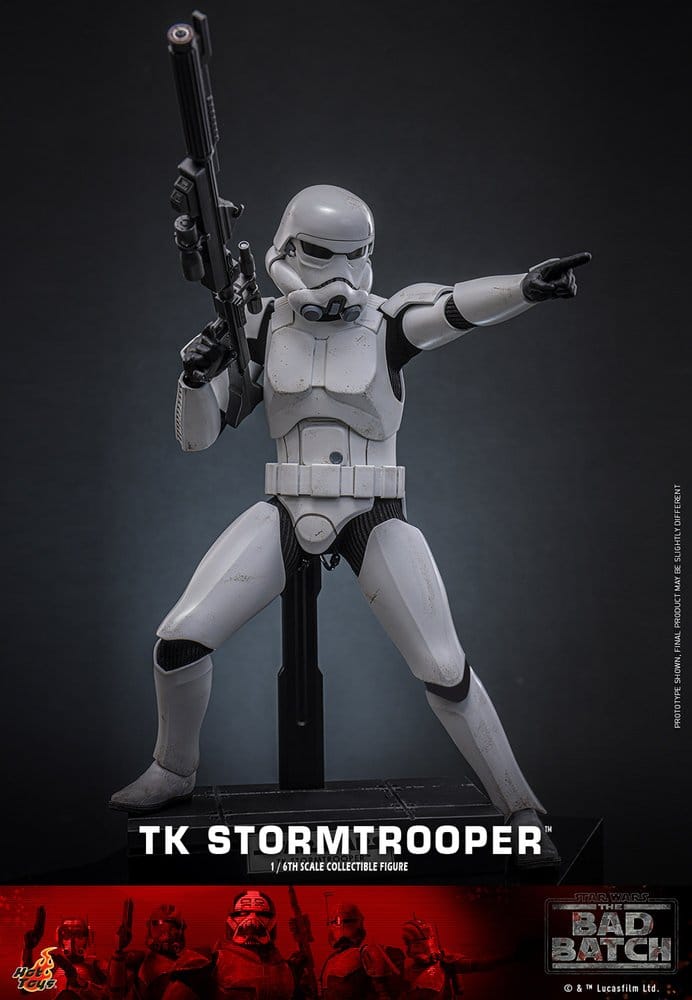 Star Wars AF: Bad Batch TK Stormtrooper 1/6 30cm Pistole, Waffe, Person