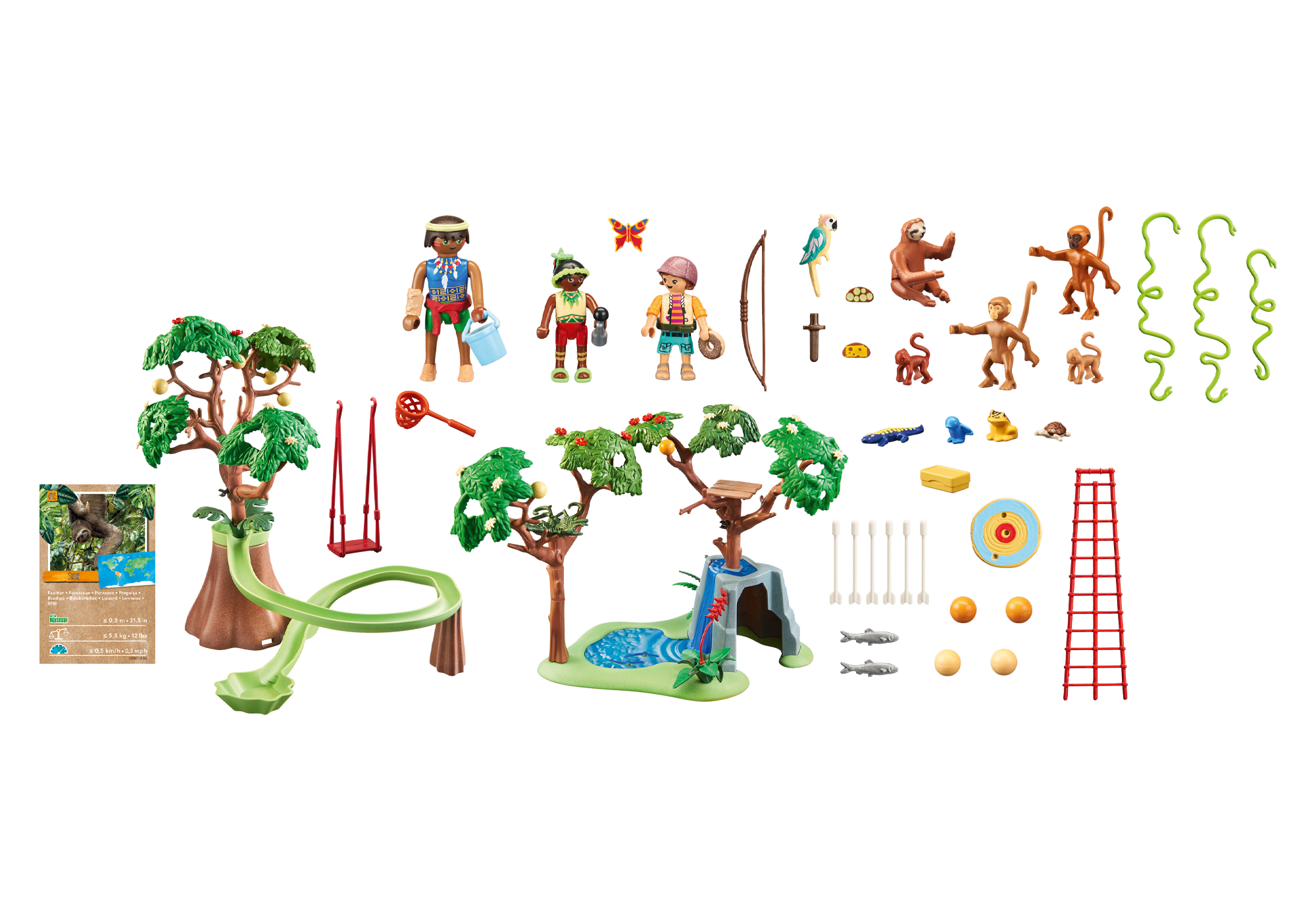 Playmobil: Wiltopia - Tropischer Dschungel-Spielplatz