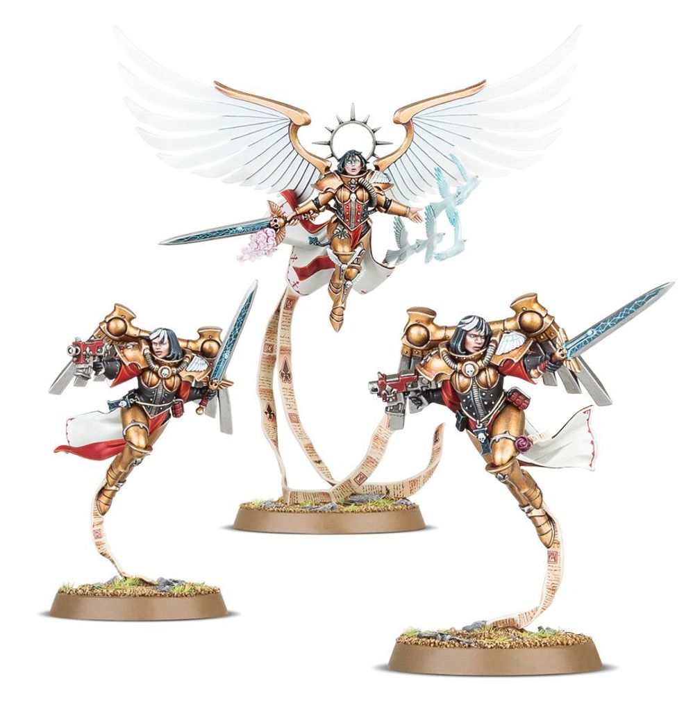 Warhammer 40K: Adepta Sororitas - Celestine the living Saint