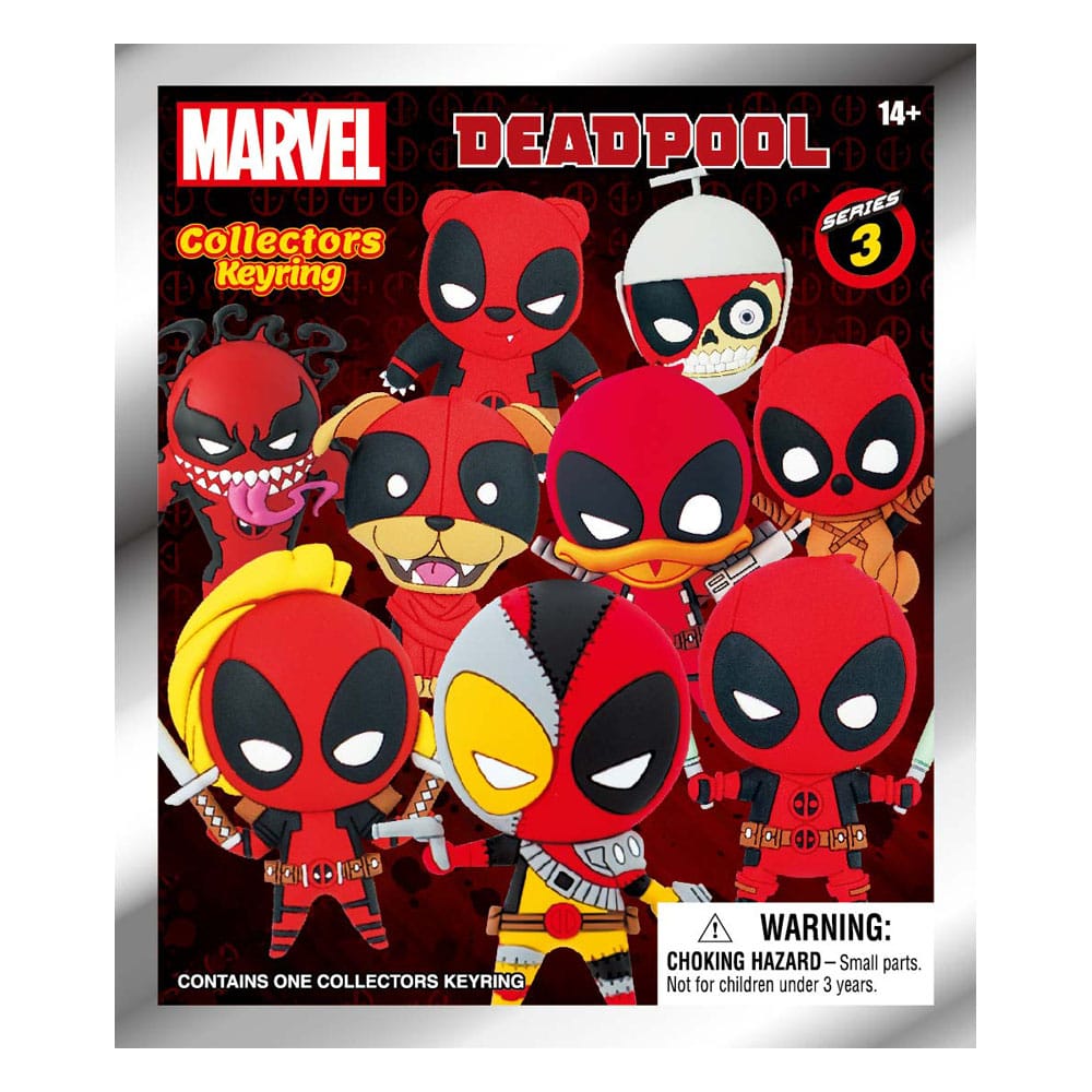 Deadpool: SAH Deadpool Blindbag Taschenanhänger Series 3 Deadpool: SAH Deadpool Blindbag Taschenanhänger Series 3
