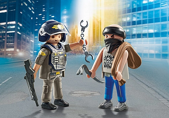 Playmobil: DuoPack - SWAT & Bandit