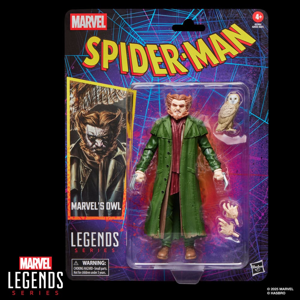 Spider-Man, Marvel, Legends Series, Figur, Eule