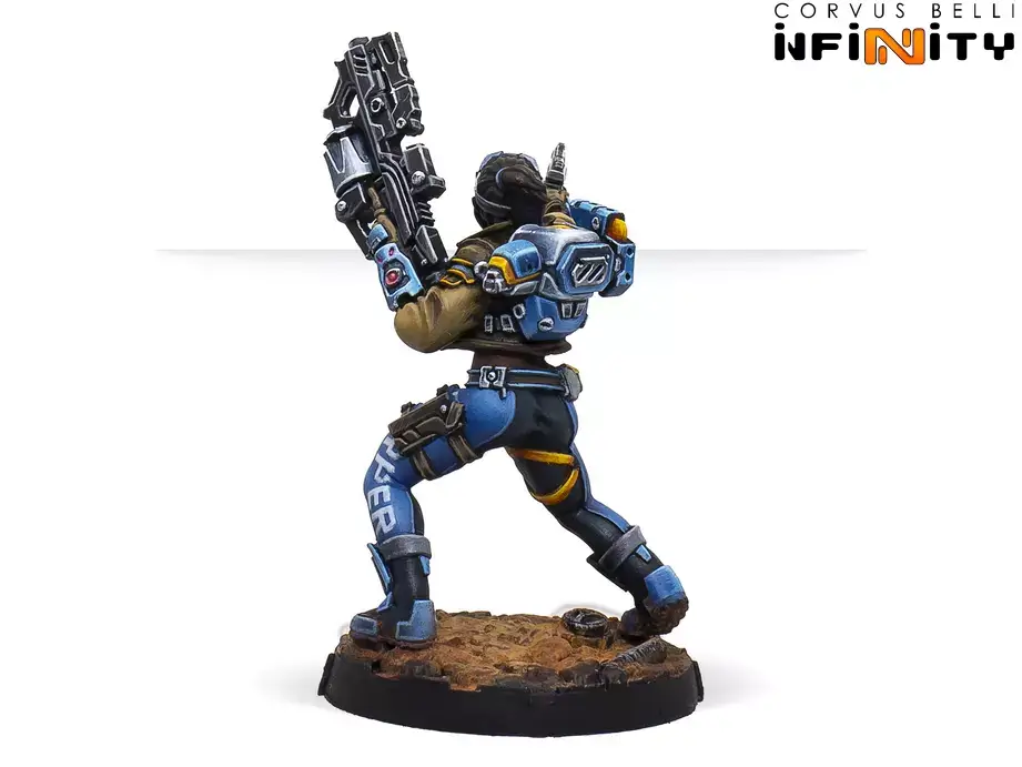 Infinity: PanOceania - Dr. Priya Harper Archeo-raider (P.Carbine) Infinity: PanOceania - Dr. Priya Harper Archeo-raider (P.Carbine)