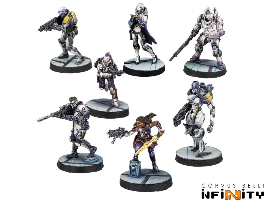 Miniaturfiguren, Sci-Fi Soldaten, Rüstungsfiguren, Waffen, Aktionsfiguren