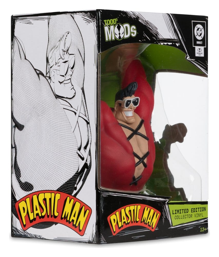 action figure, Plastic Man, limitierte Auflage, beweglich, Vinylfigur