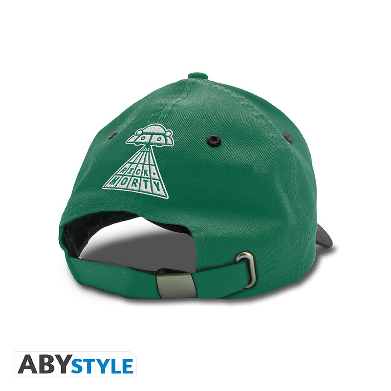Baseballkappe, Grüne Kappe, Verstellbares Band, Stickerei, Abystyle-Logo