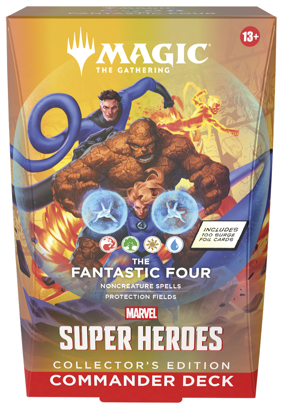 Trading Card, Magic: The Gathering, Commander Deck, Super Heroes, The Fantastic Four