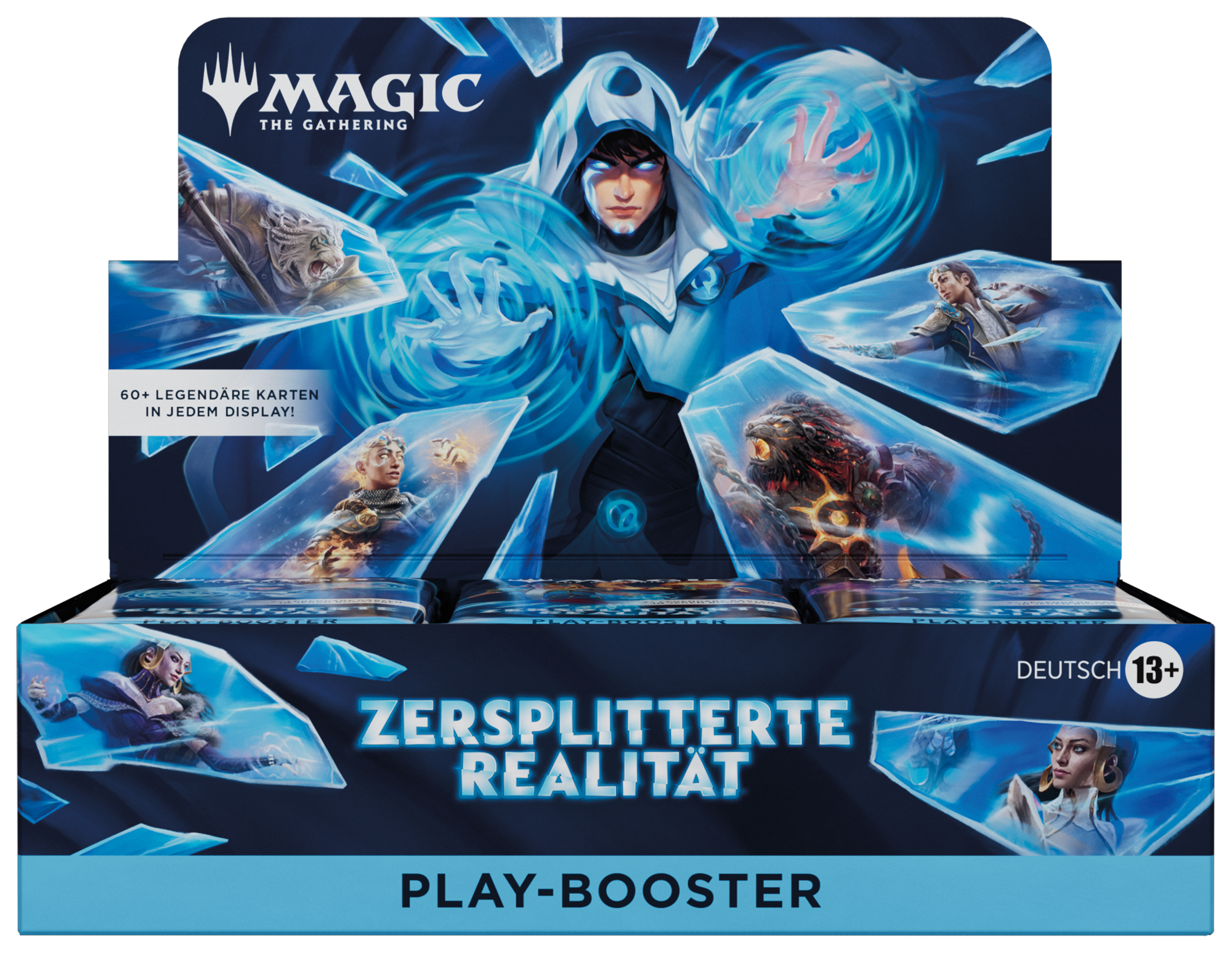 Kartenspiel, Magic The Gathering, Zersplitterte Realität, Play-Booster, Deckbox