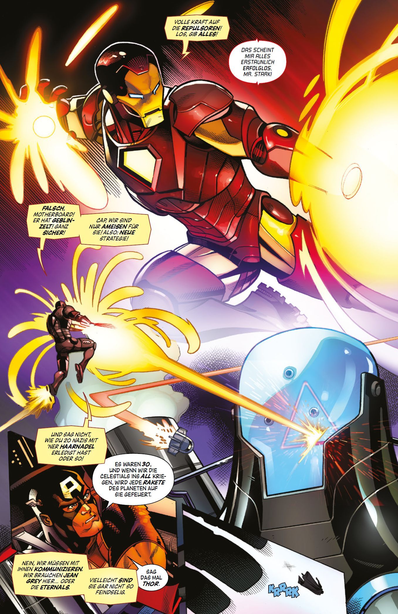 Avengers Bd.1: Galaktische Götter 2020 Rüstung, Anzug, Helm, Arc-Reaktor, Handschuhe