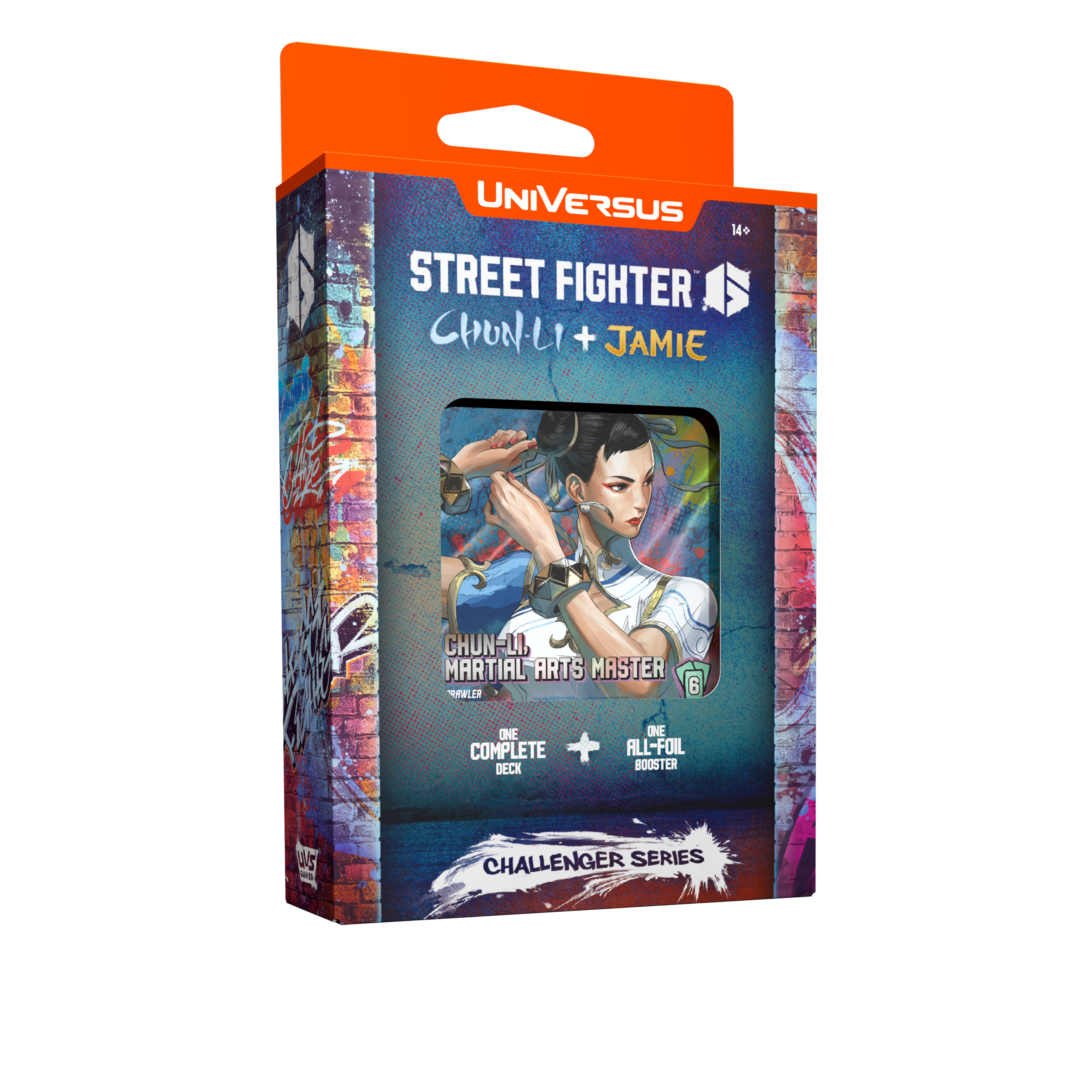 Universus CCG: Street Fighter Challenger Deck Chun-Li + Jamie Universus CCG: Street Fighter Challenger Deck Chun-Li + Jamie