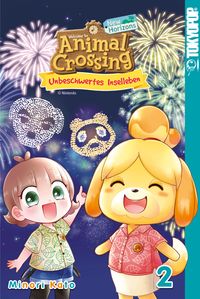 Animal Crossing - Unbeschwertes Inselleben Bd.2 Animal Crossing, Charakterkopf, Mausohren, Feuerwerk-Hintergrund, 2