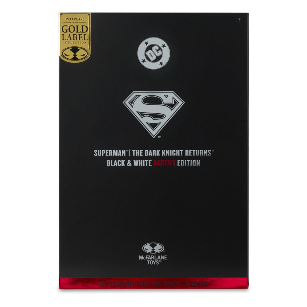 DC Multiverse AF: Superman (Dark Knight Returns) Black & White Accents Gold Label 18cm DC Multiverse AF: Superman (Dark Knight Returns) Black & White Accents Gold Label 18cm