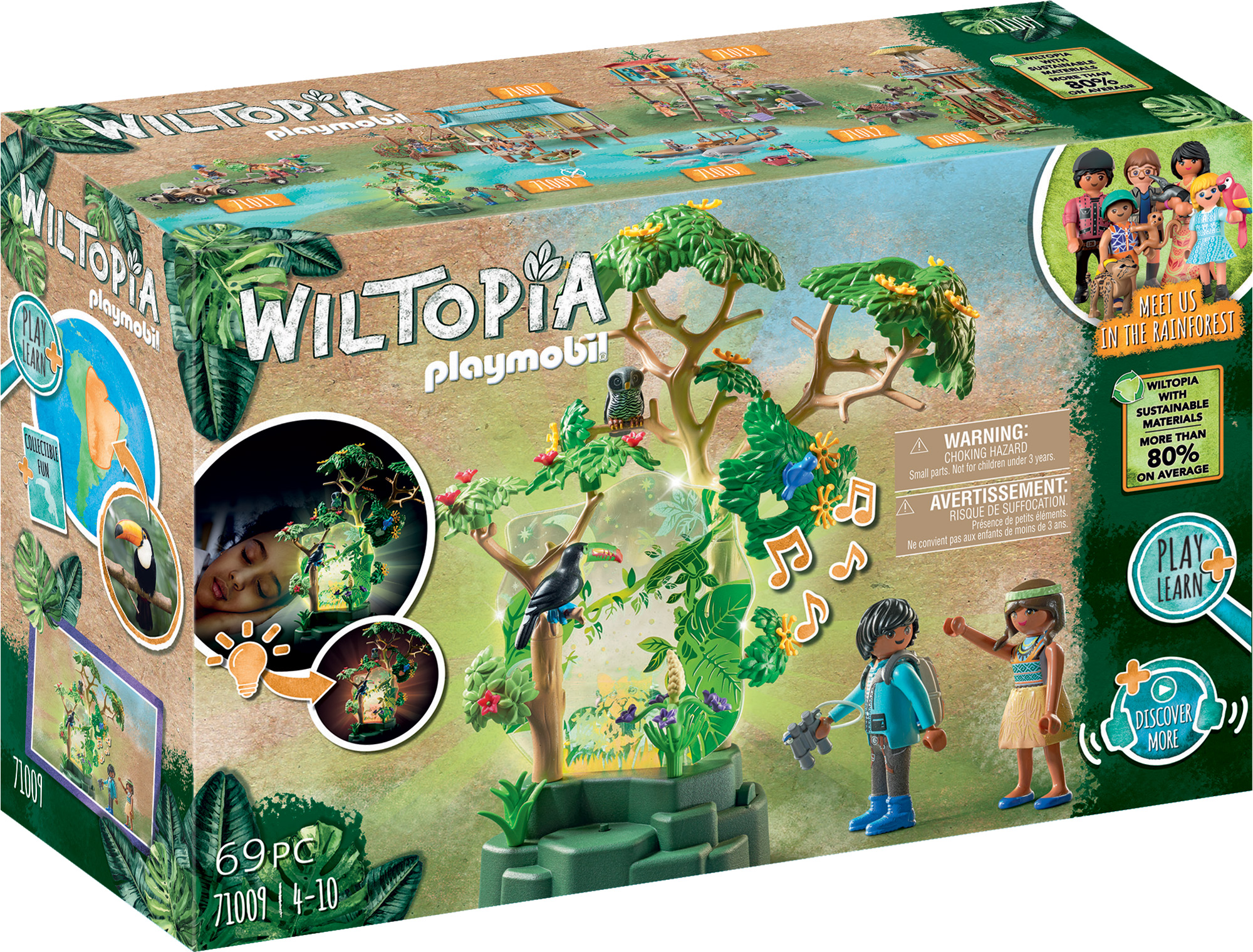 Playmobil: Wiltopia - Nachtlicht Regenwald