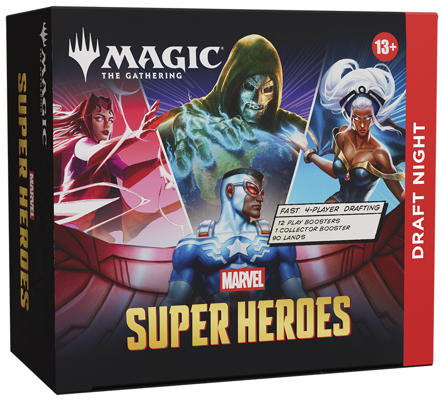 Magic CCG: Marvel Super Heroes Draft Night Brettspiel, Magic: The Gathering, Superhelden, Marvel, Draft Night