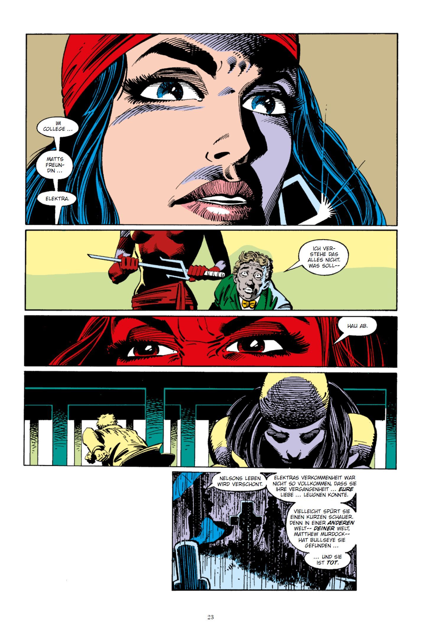 Comic, Panel, Bildtext, Szene, Kämpferinnen-Charakter