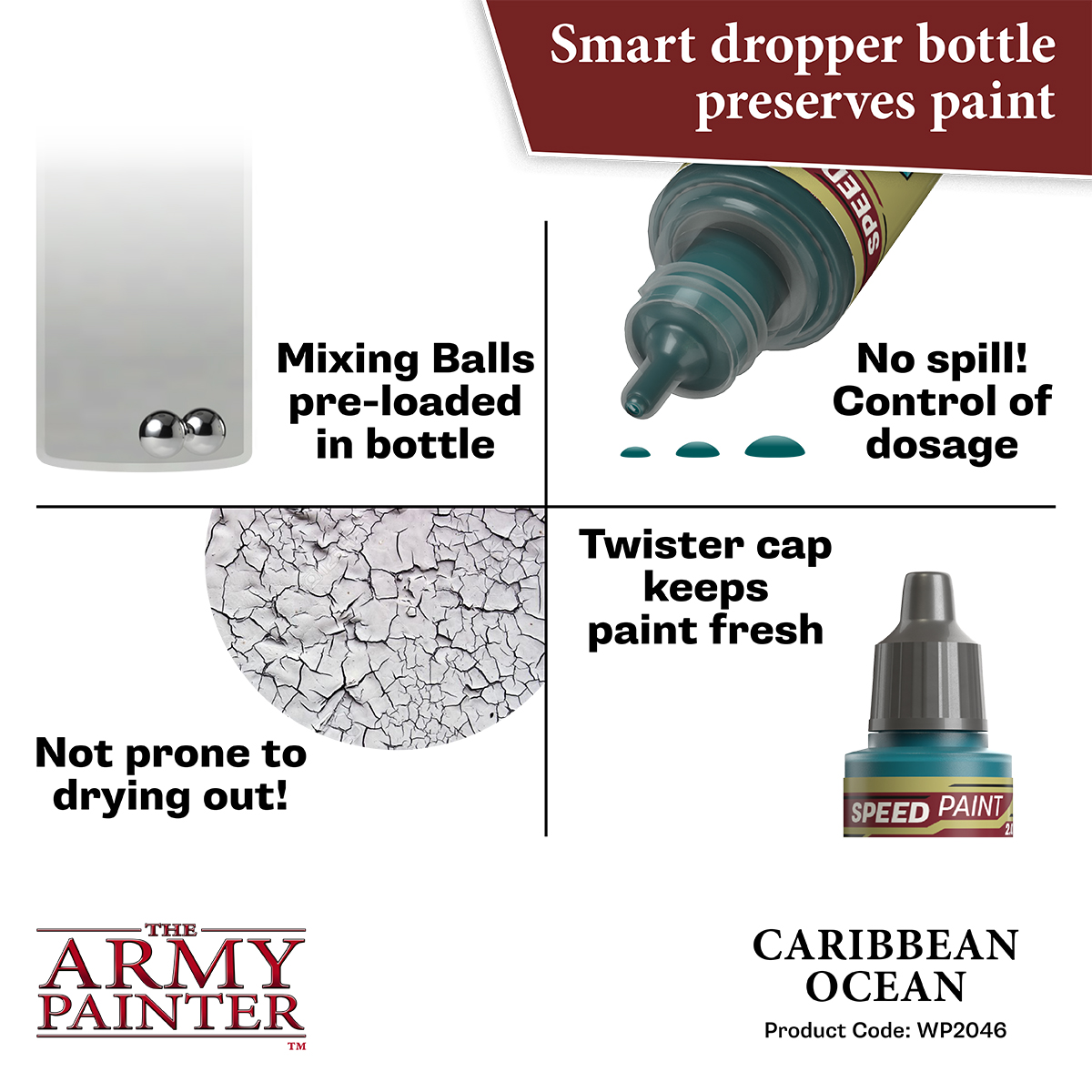 Army Painter: SP - Caribbean Ocean Army Painter: SP - Caribbean Ocean