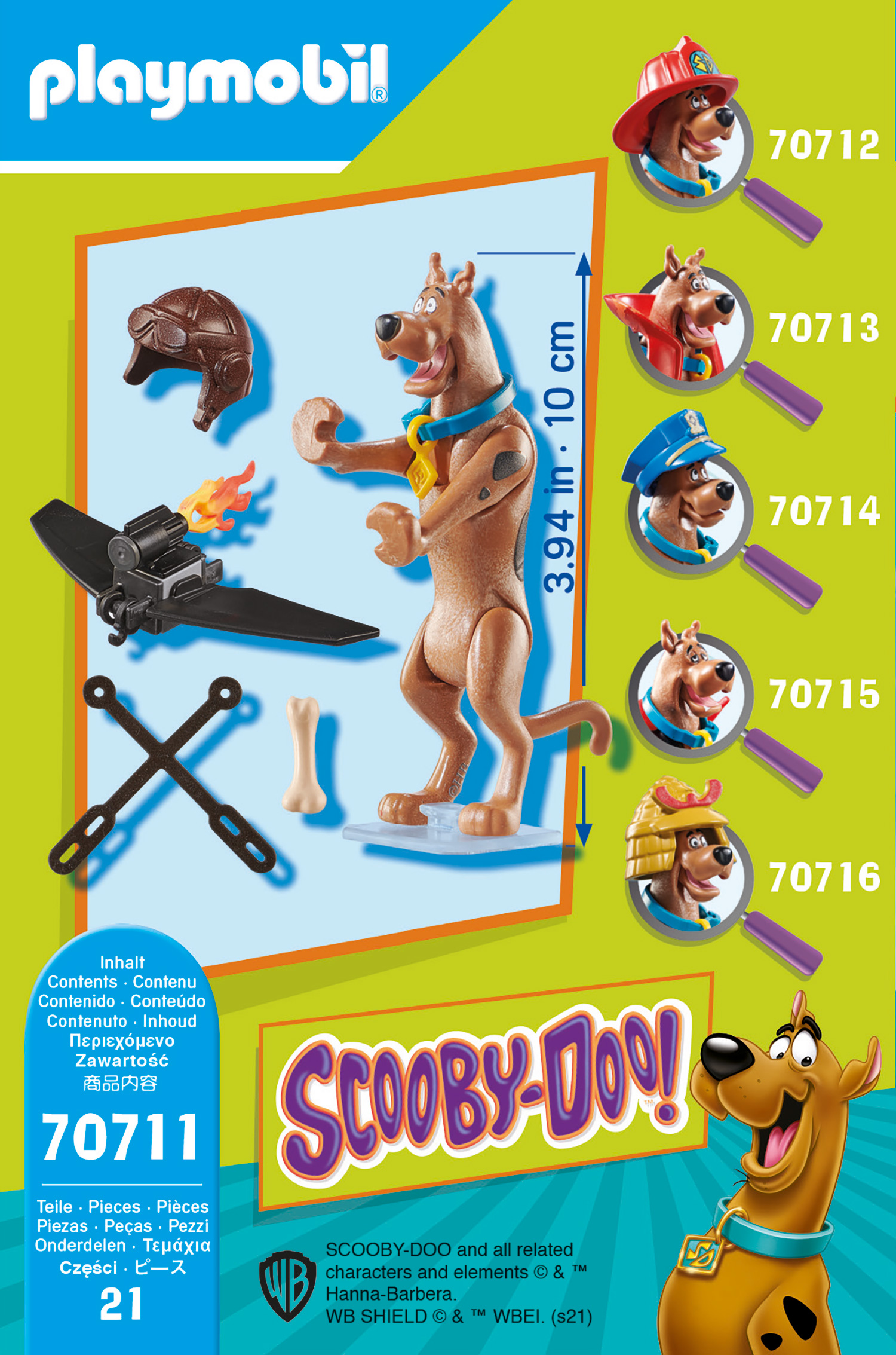 Playmobil: Scooby-Doo! - Sammelfigur Pilot