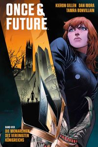 comic, graphic novel, frau, orange-schwarz, schwert