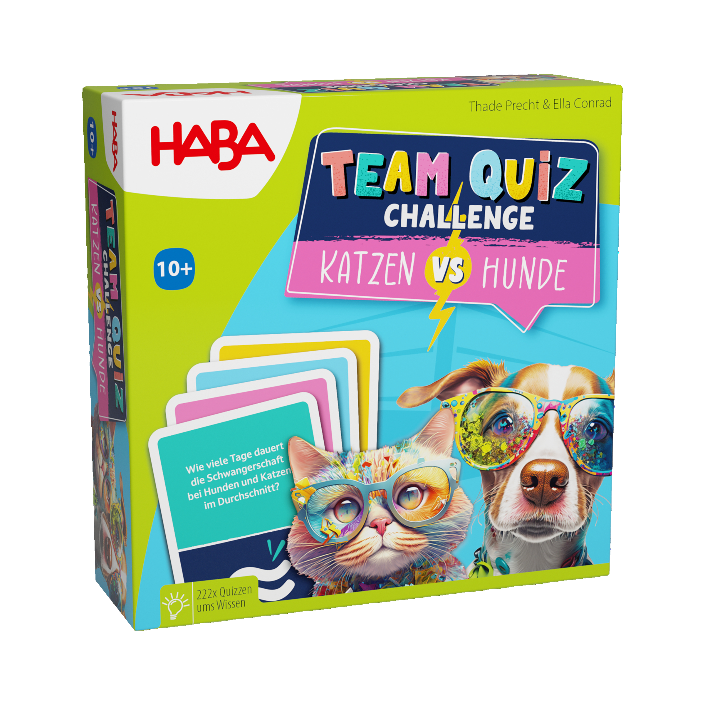 Gesellschaftsspiel, Tierrätsel, Quiz, Hund Katze, Kartenspiel