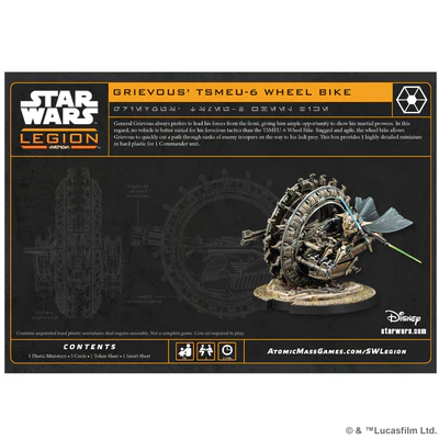 Star Wars: Legion - Grievous' TSMEU-6 Wheel Bike