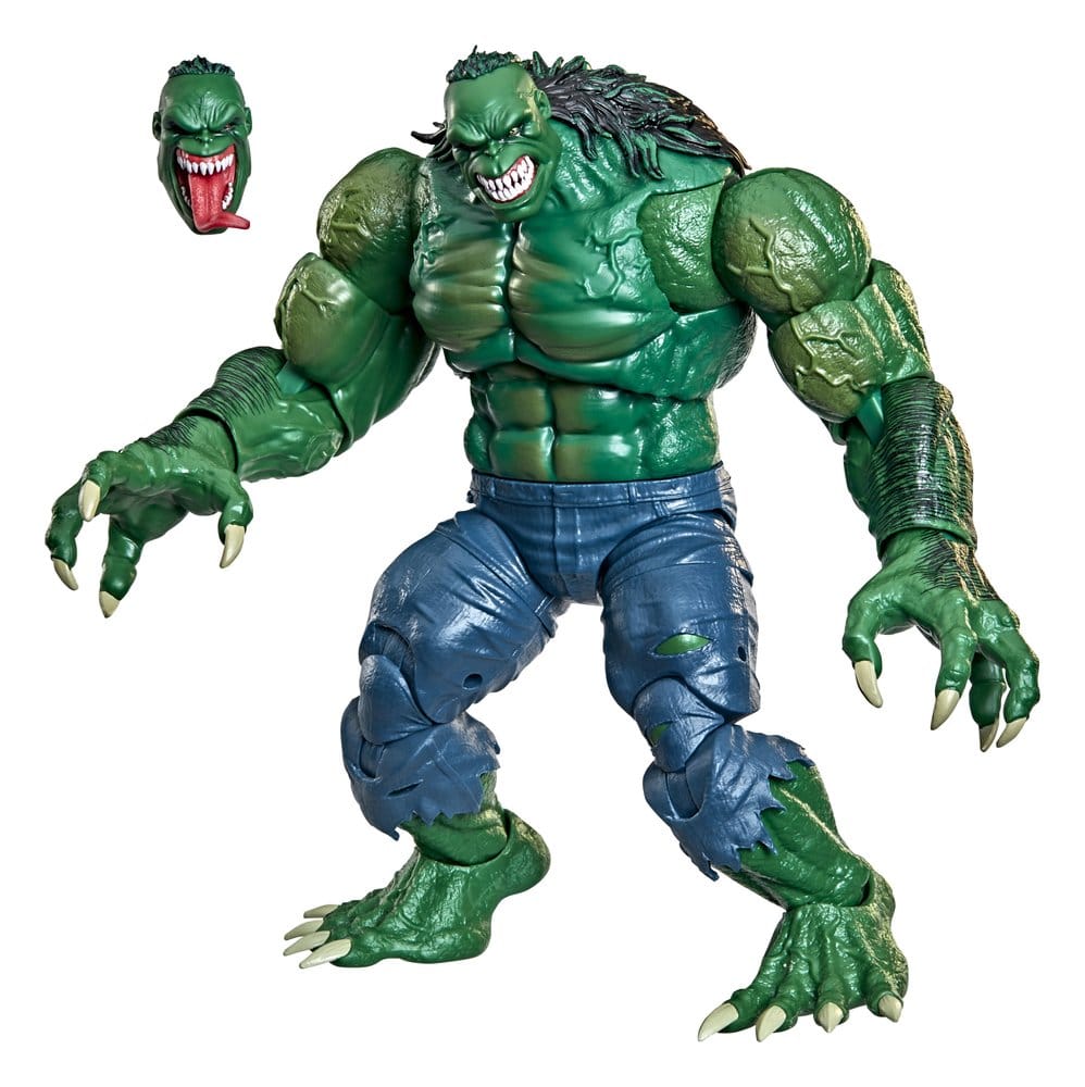 Marvel Legends AF: Hulk 2099 15cm Figur, Hulk, Actionfigur, Grün, Kleidung Jeans
