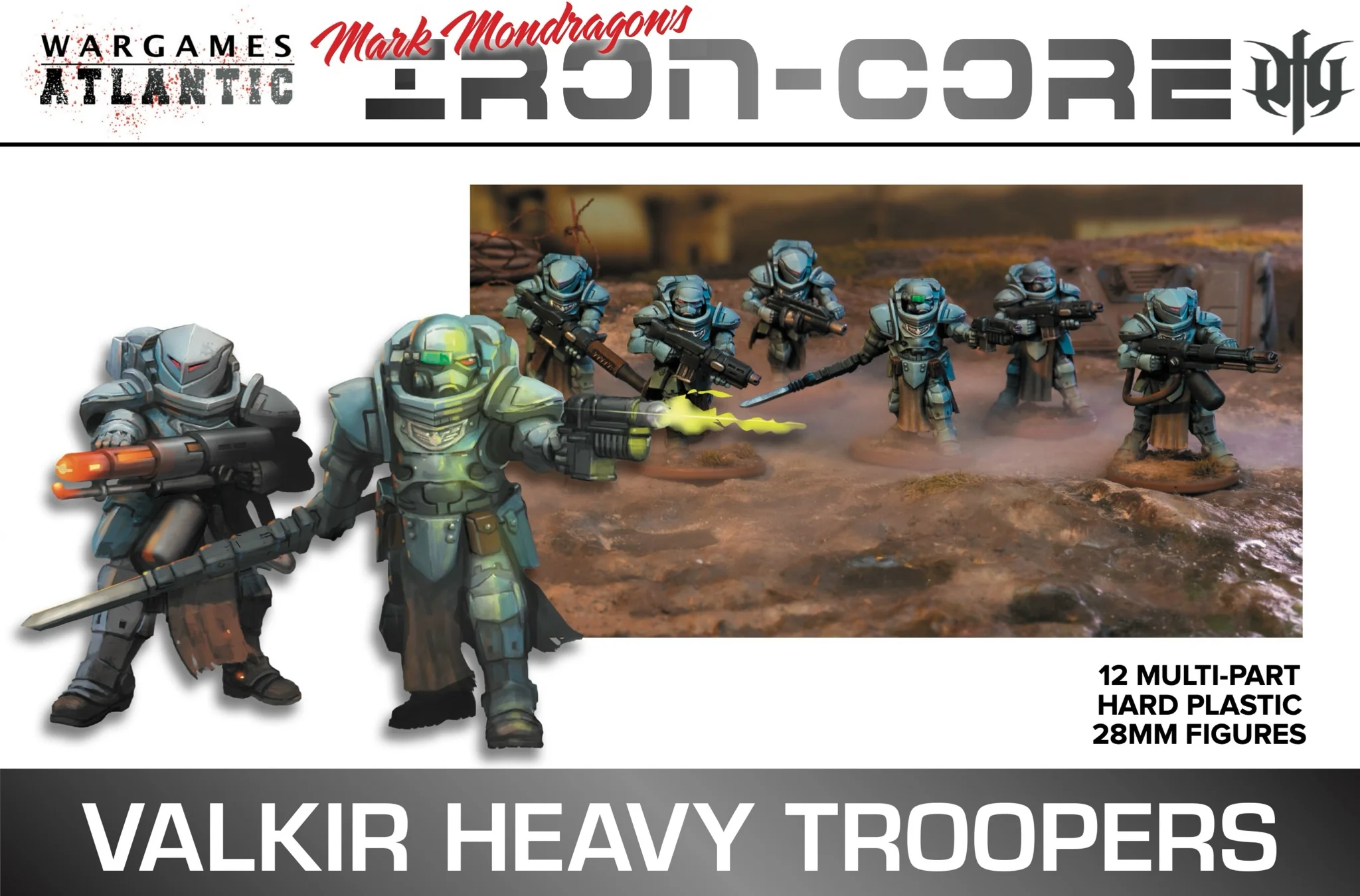 Wargames Atlantic: Valkir Heavy Troopers Wargames Atlantic: Valkir Heavy Troopers
