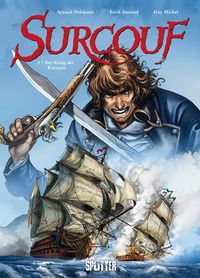 Illustration, Pirate, Schiff, Schwert, See