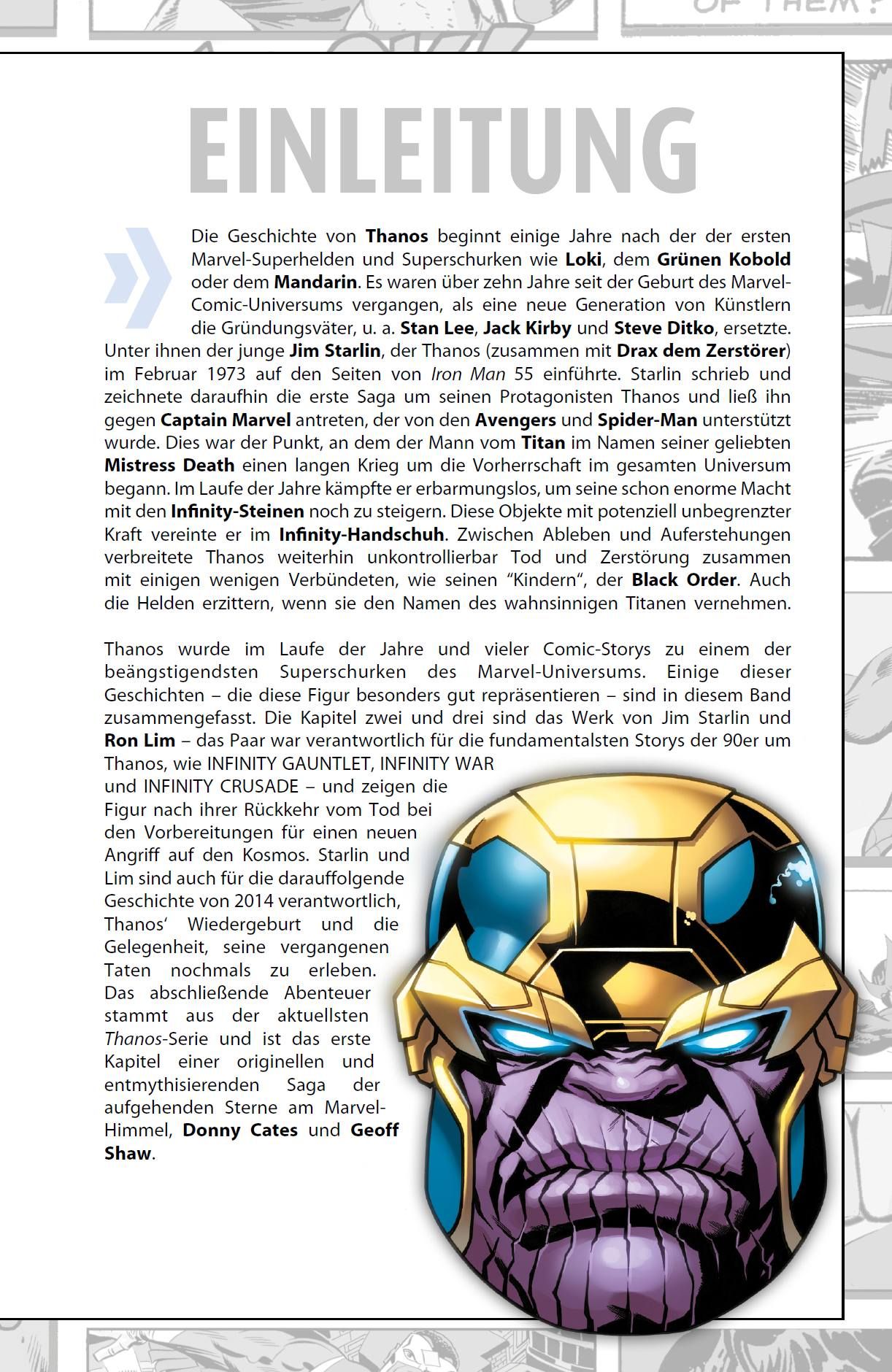Comic, Helm, Thanos, lila Haut, goldener Helm