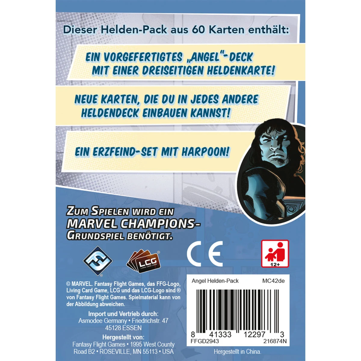 Marvel Champions LCG dt.: Angel Helden-Pack