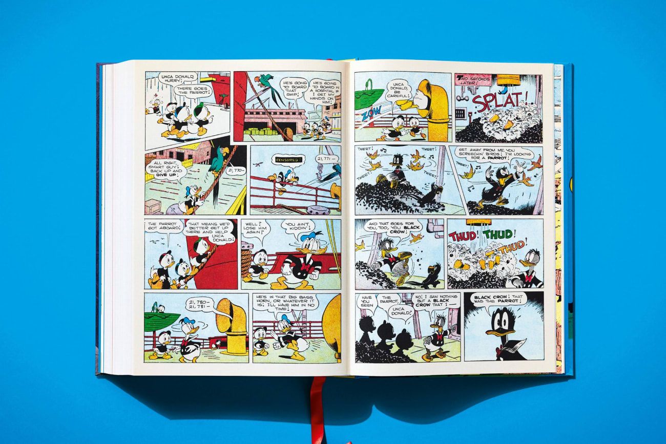 comic, Panda, Buch, offene Zeitschrift, Zwei-Seiten-Ansicht