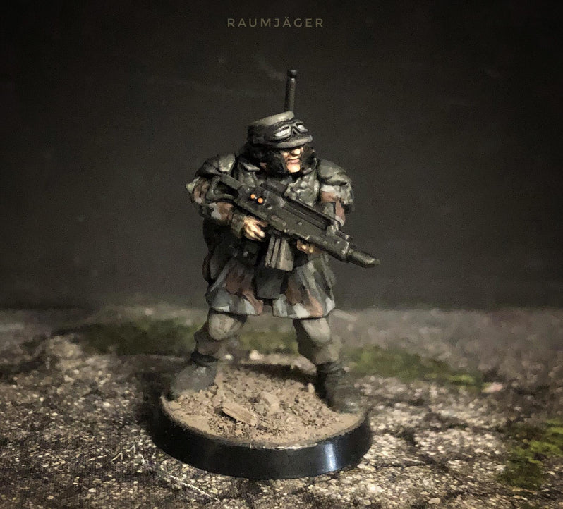Miniatur, Soldat, Gewehr, Skulptur, Bases